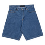 Barrel Shorts Denim Washed Blue