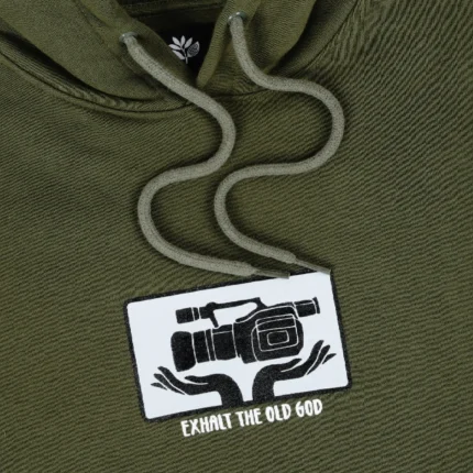 Magenta – Exhalt Hoodie Khaki 1