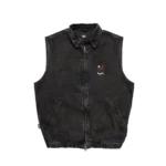 Magenta – Lover Vest Distressed Black