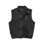 Magenta – Lover Vest Distressed Black