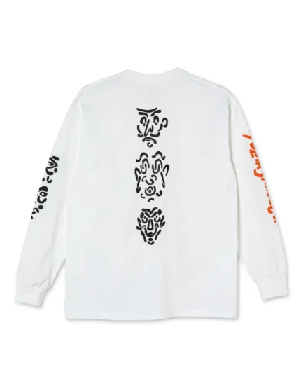 Polar Facescape Longsleeve White