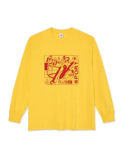 Polar – Club Inc Longsleeve Tee Lemon