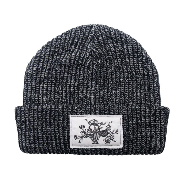 R43 0019 EDIBLE FLOWERS BEANIE BLACK WHITE SPECKLE FLOWER 1 600x600 1 R43 0019 EDIBLE FLOWERS BEANIE BLACK WHITE SPECKLE FLOWER 1 600x600 1