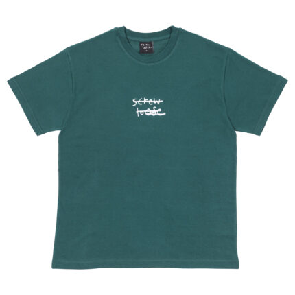 Screw Loose – Logo T Shirt Forest Greenد