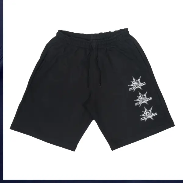 Screw Loose – Morning Star Shorts Black Screw Loose – Morning Star Shorts Black