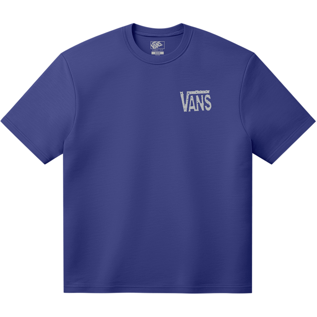 Vans – Side Talk Tee Royal Colbat Vans – Side Talk Tee Royal Colbat
